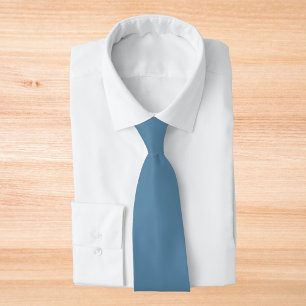 Air Force Blue Solid Colour Tie