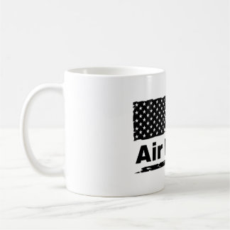Air Force classic coffee much with flag Coffee Mug