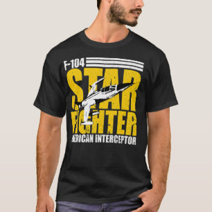 Air Force Fighter T shirt F 104 cartoon horseman 