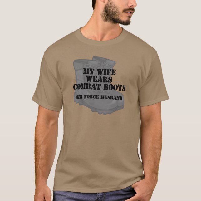 Air Force Husband CB T-Shirt (Front)
