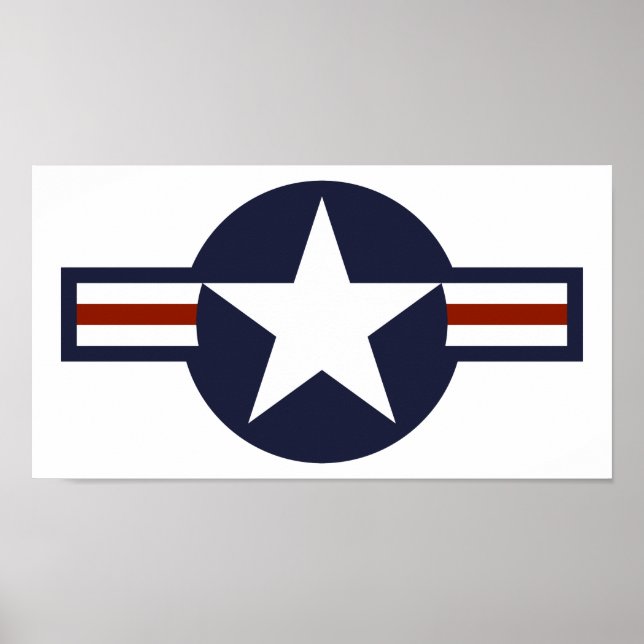 Air Force logo Poster (Front)