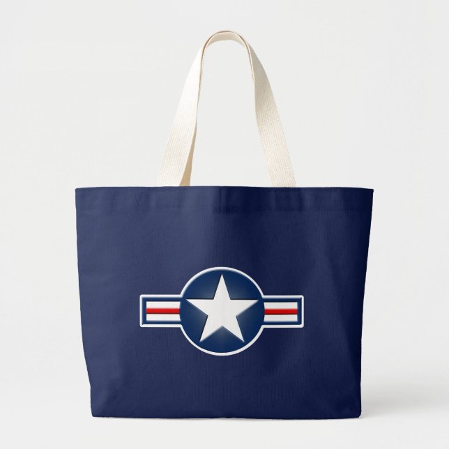 Air Force Logo Tote Bag (Front)