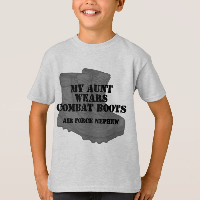 Air Force Nephew CB Aunt T-Shirt (Front)