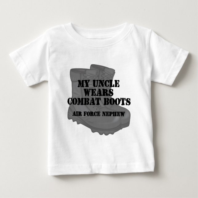 Air Force Nephew CB Uncle Baby T-Shirt (Front)