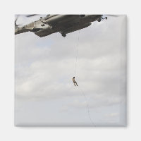 Air Force pararescuemen conduct a combat insert 2