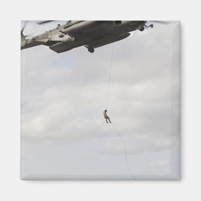 Air Force pararescuemen conduct a combat insert 2 Magnet (Front)