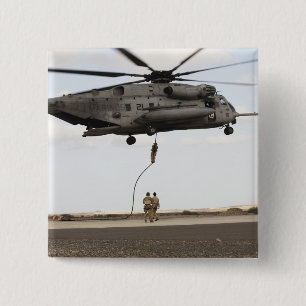 Air Force pararescuemen conduct a combat insert 3 15 Cm Square Badge