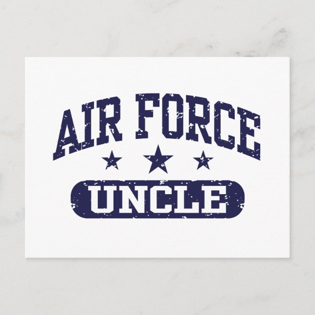 Air Force Uncle Postcard (Front)
