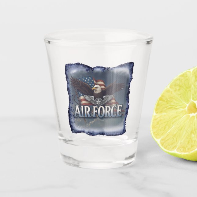 Air Force (USAF) Shot Glass (Front)