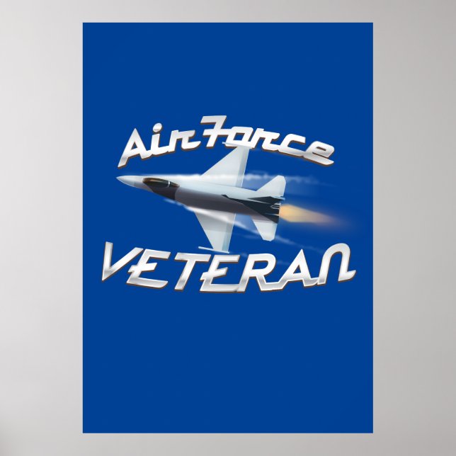 Air Force Veteran Poster (Front)