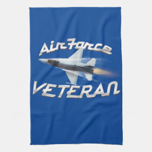Air Force Veteran Tea Towel