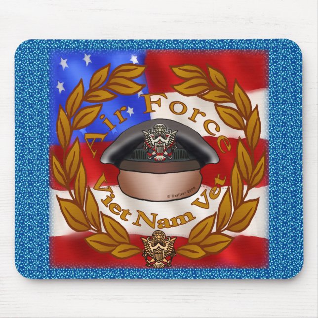 Air Force Viet Nam Vet mouse pad (Front)