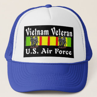 AIR FORCE VIETNAM VETERAN TRUCKER HAT