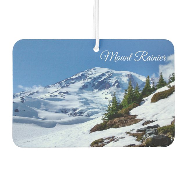 Air Freshener-Mount Rainier Car Air Freshener (Front)