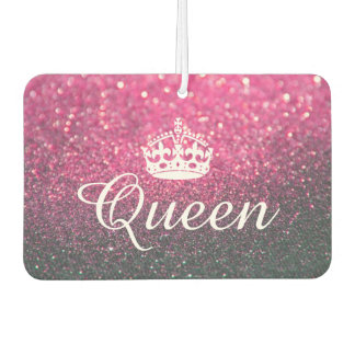 Air Freshener - Queen Crown Glitter Pink