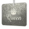 Air Freshener - Queen Crown Glitter Silver