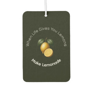 Air Freshener - When Life Gives You Lemons