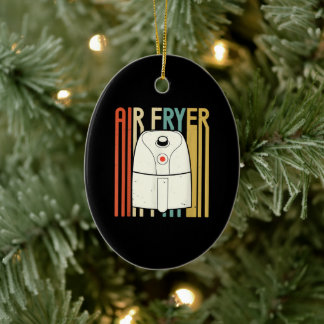 Air Fryer Master Cook Food| Retro Chicken Ceramic Tree Decoration
