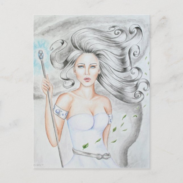 Air Goddess post card (Front)