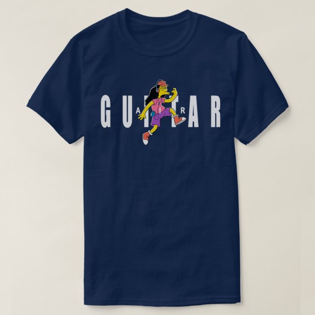 Air Guitar T-Shirt (Design Front)