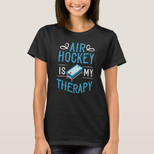 Air Hockey Table Game Pucks Rules Mini Paddles Mac T-Shirt
