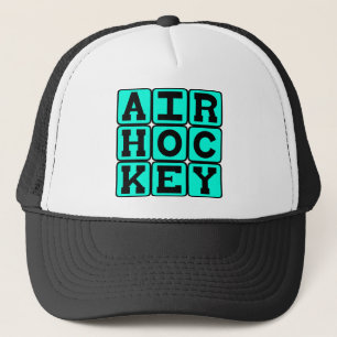 Air Hockey, Table Game Trucker Hat