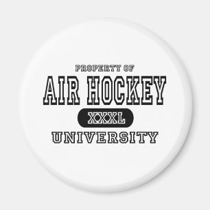 Air Hockey University Magnet