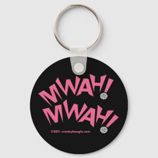 Air Kisses Key Chain