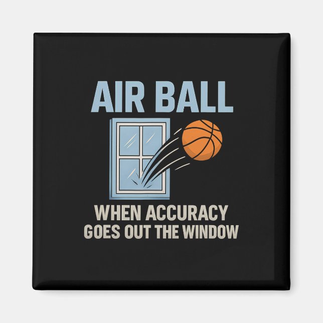 Air Ll Sketll Humor Graphic Design  Magnet (Front)