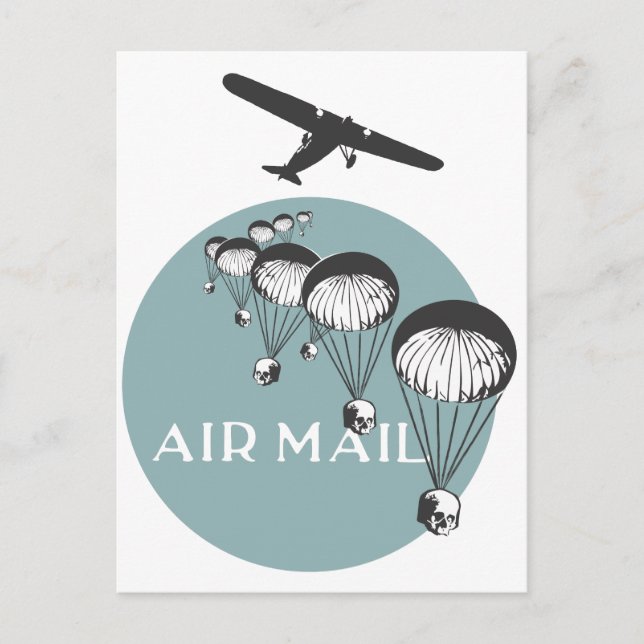 Air mail postcard (Front)