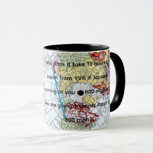 Air Map Mug