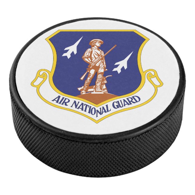 Air National Guard Military Veteran Hockey Puck (3/4)