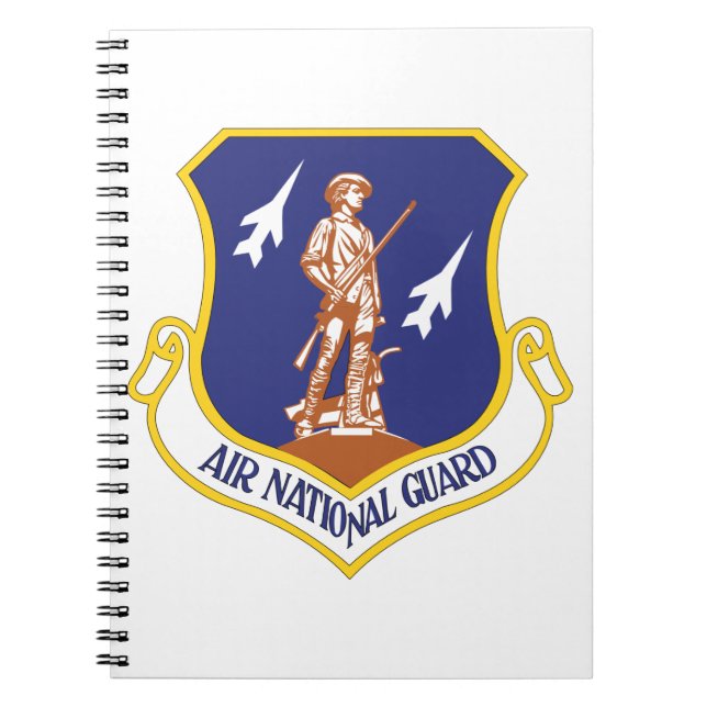 Air National Guard Military Veteran Notebook (Front)