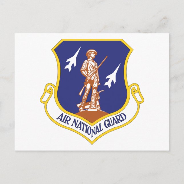 Air National Guard Military Veteran Postcard (Front)