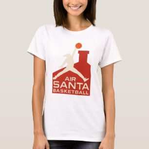 AIR SANTA – Funny Xmas Basketball Classic T-Shirt