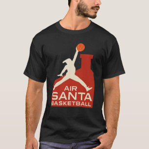 AIR SANTA – Funny Xmas Basketball Classic T-Shirt