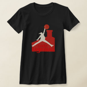 AIR SANTA – Funny Xmas Basketball Tshirt