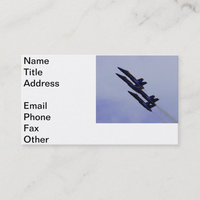 Air Show 7 Business Card (Front)