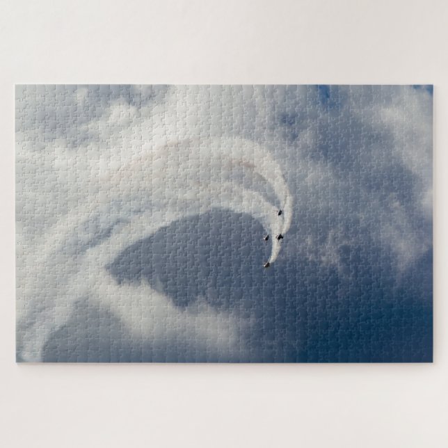 Air Show Action Jigsaw Puzzle (Horizontal)