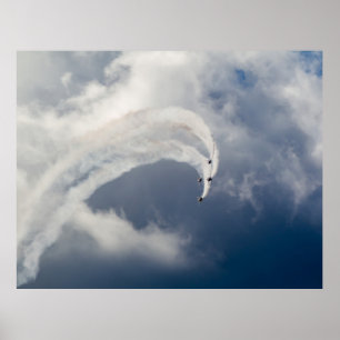 Air Show Action Poster