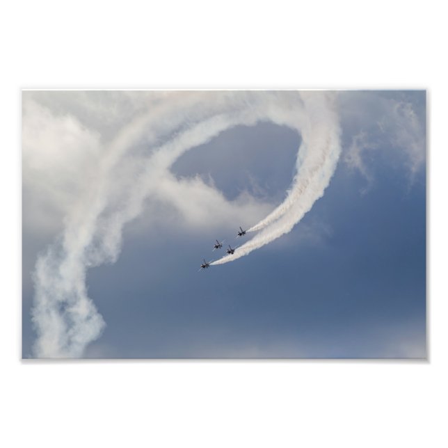 Air Show Performance Photo Print (Front)
