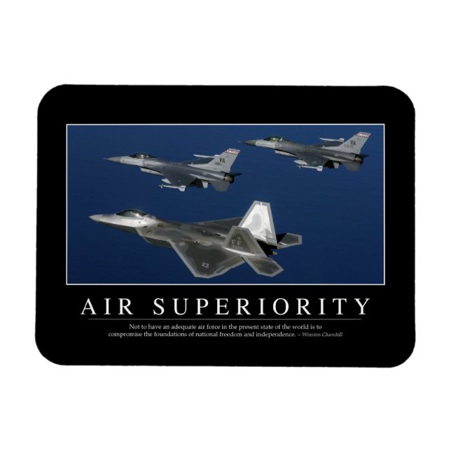 Air Superiority: Inspirational Magnet (Horizontal)