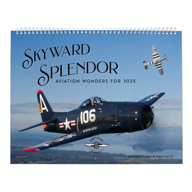 Air-to-Air Aviation Photography - Warbirds and GA Calendar (Cover)