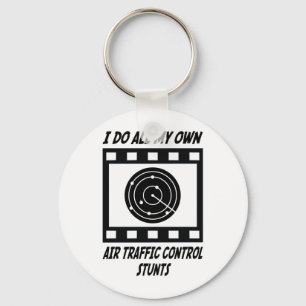 Air Traffic Control Stunts Key Ring
