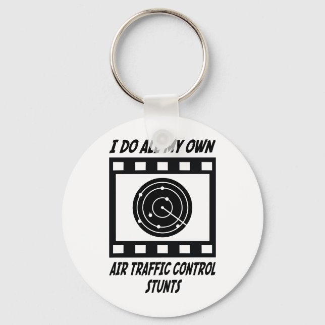 Air Traffic Control Stunts Key Ring (Front)