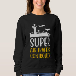 Air Traffic Controller Flight Control Operator Avi Sweatshirt