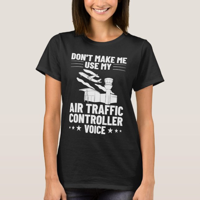 Air Traffic Controller Flight Director Control Tow T-Shirt (Front)