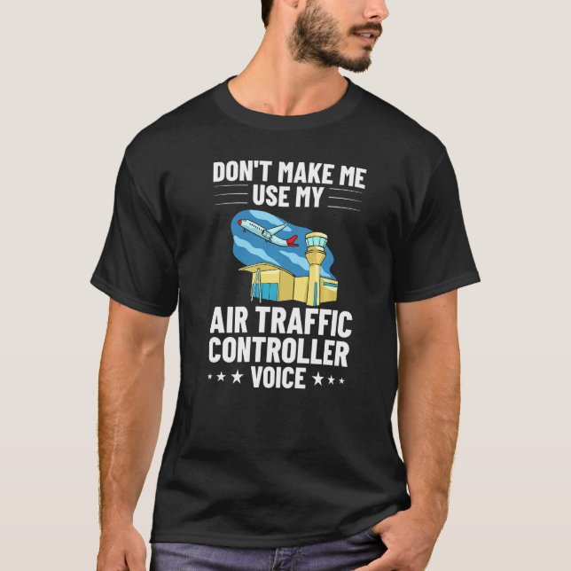 Air Traffic Controller Flight Director Control Tow T-Shirt (Front)