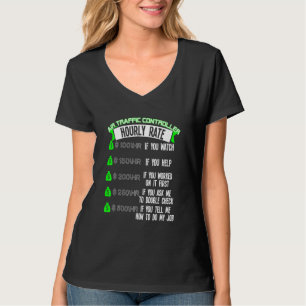 Air Traffic Controller Hourly Rate Atc T-Shirt