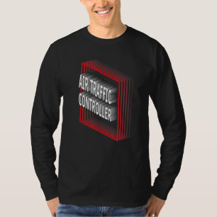 Air Traffic Controller Job Title Appreciation Retr T-Shirt